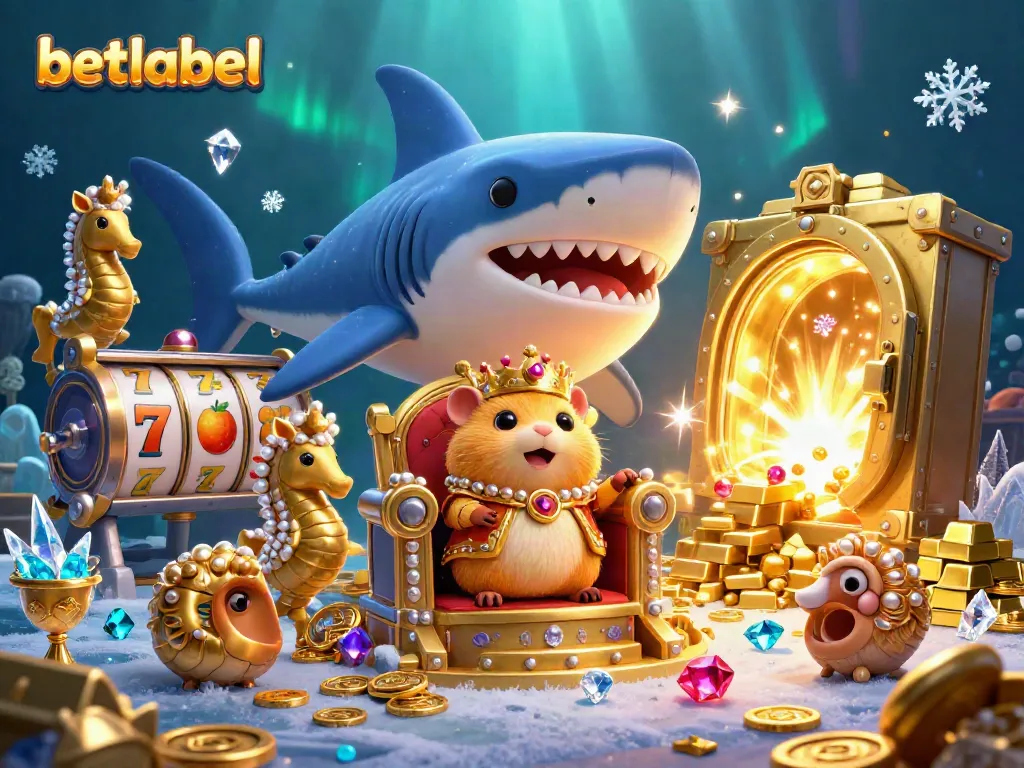 Experience the thrill at betlabel with golden hamster king and immersive casino elements.